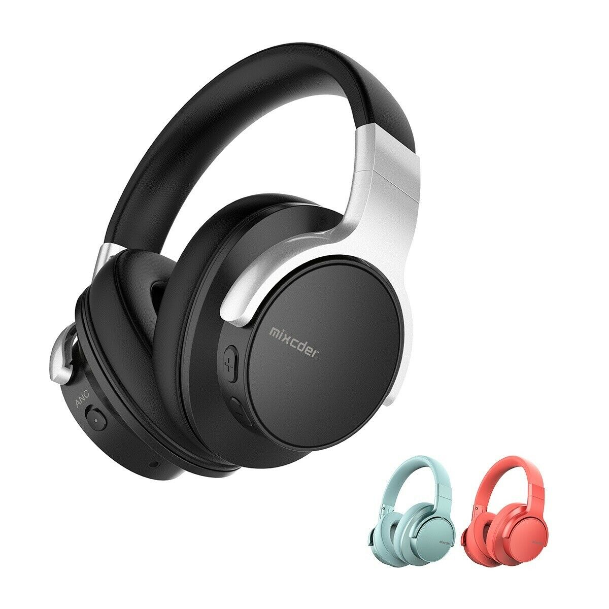 Mixcder E7 Active Noise Cancelling Bluetooth Headphones Dzign