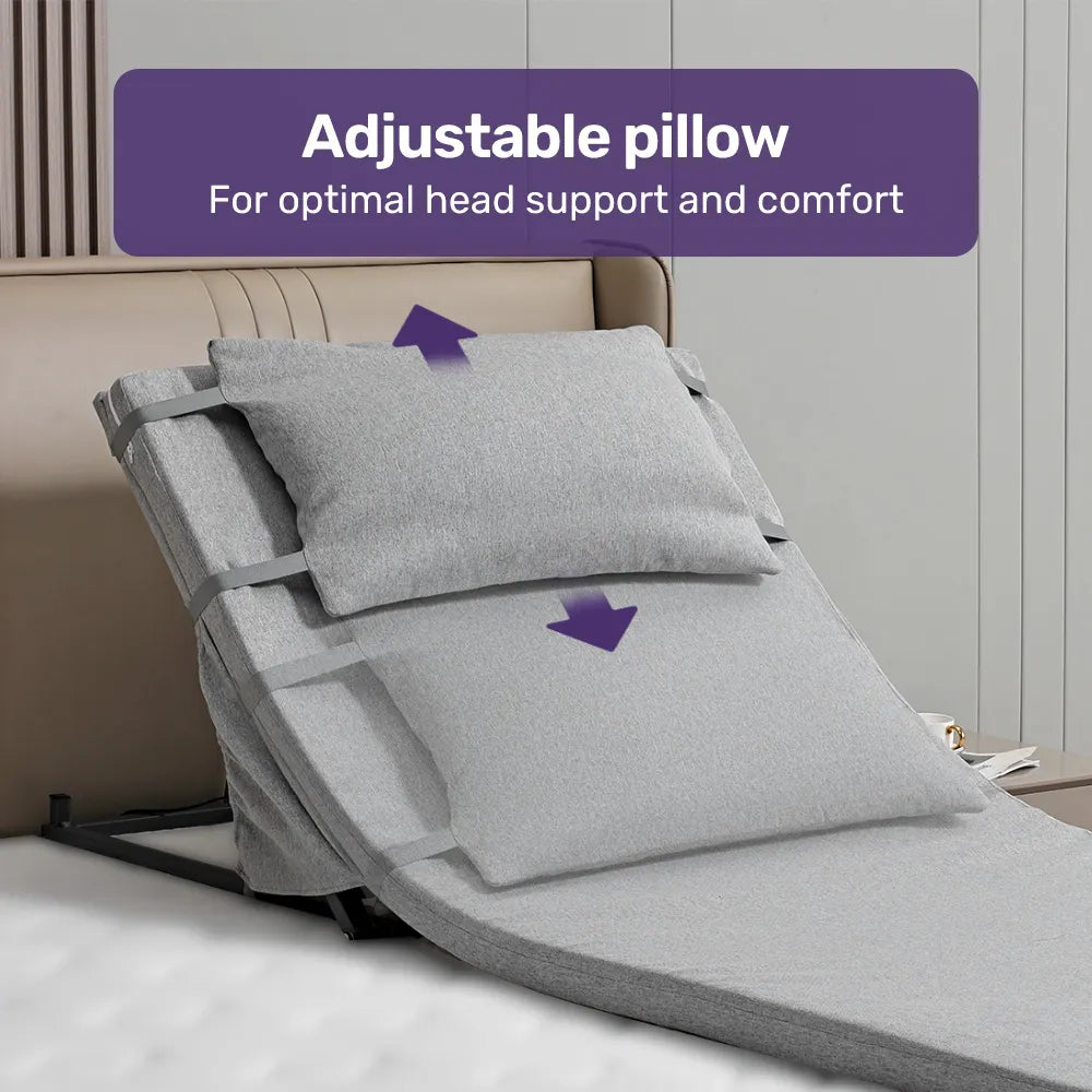 Powered Adjustable Support Electric Adjustable Bed - Power Lifting Support - Grey – Dzsensory
