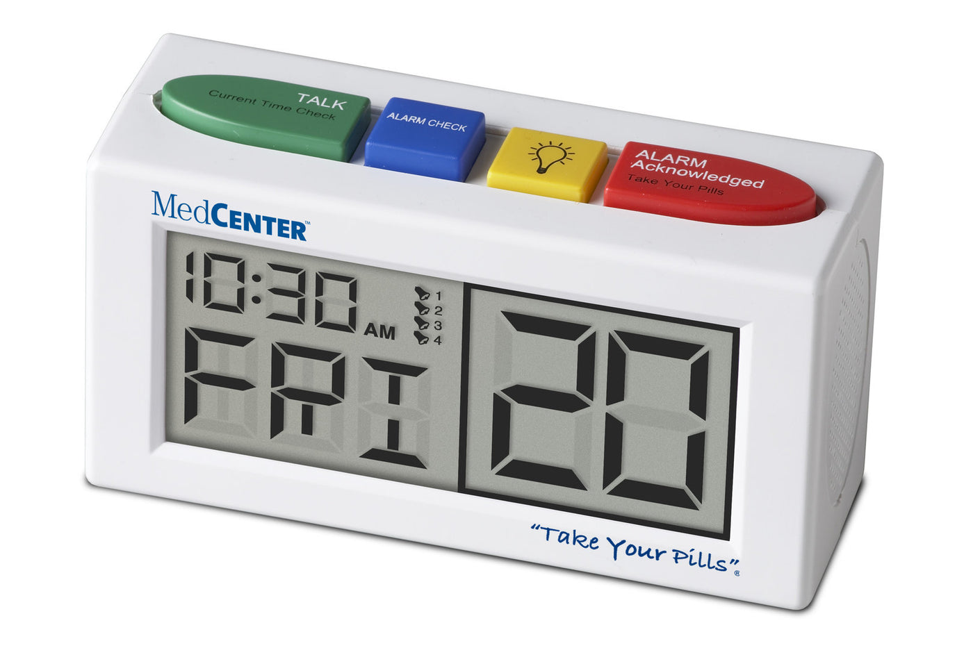 MedCenter Talking Alarm Clock – TTC-MCTALK