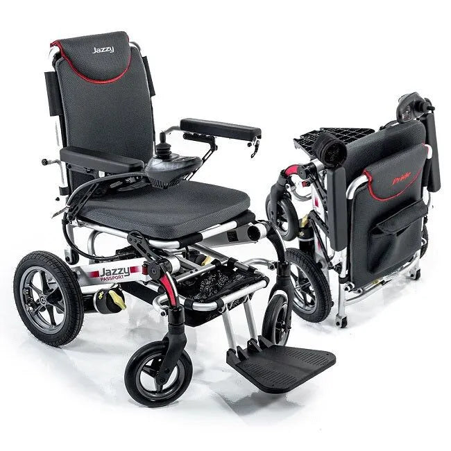 Pride Jazzy Passport Power Chair - Simply fold and travel