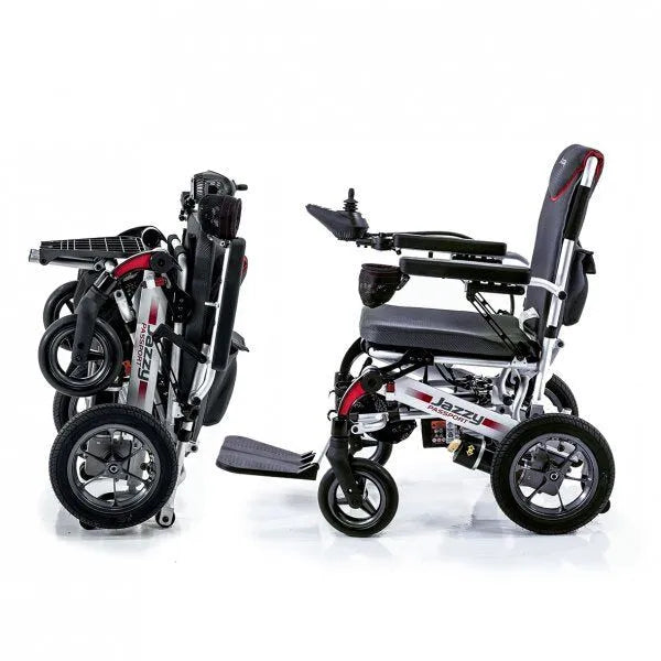 Pride Jazzy Passport Power Chair - Simply fold and travel