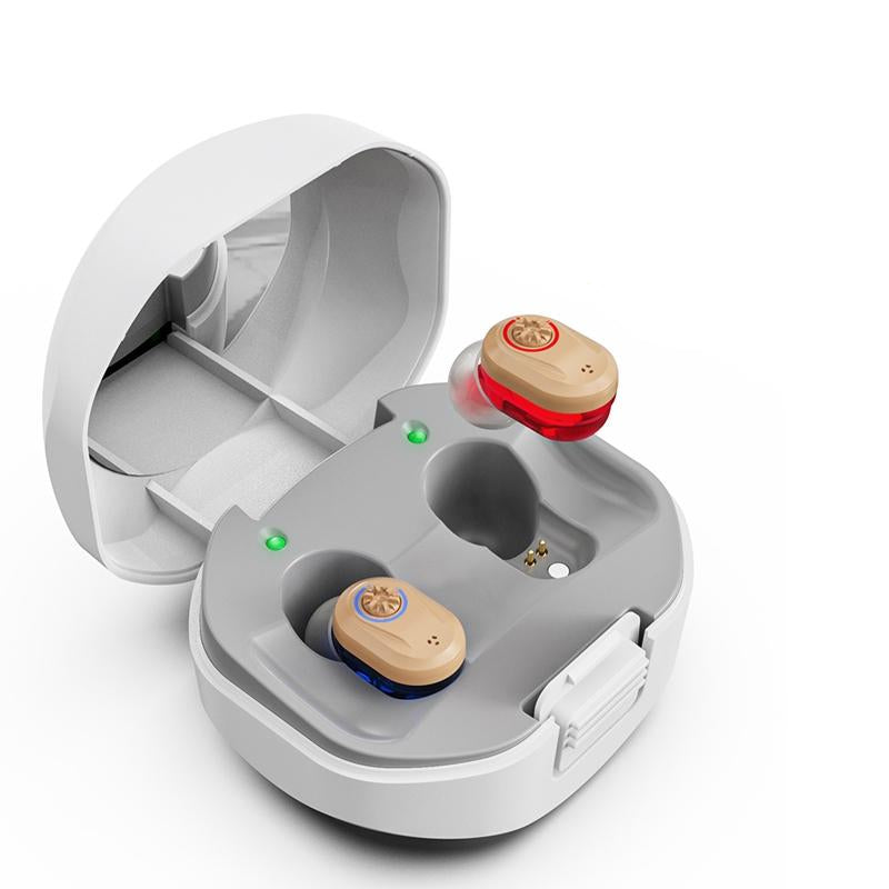Wireless Tws Hearing Amplifier Red / Blue
