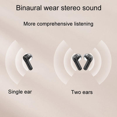 Rechargeable In Ear Hearing Amplifier Elderly Sound Amplifier Black