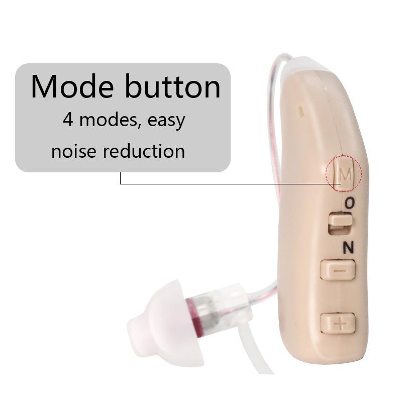 Left Ear Sound Amplifier For Elderly Hearing Amplifier - Blue
