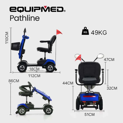 Pathline Electric Motorised Mobility Scooter