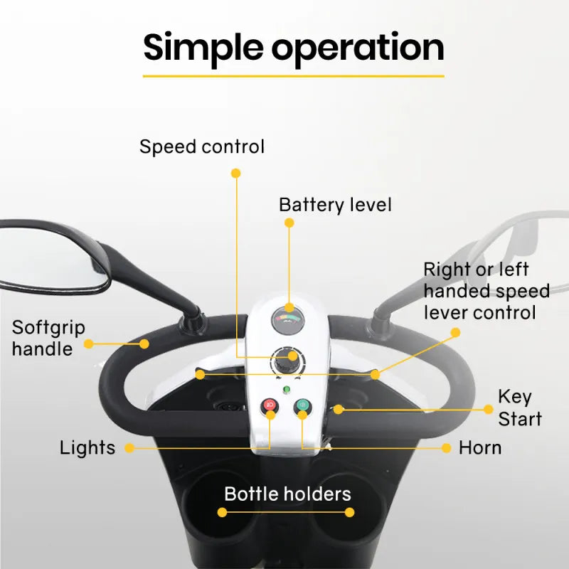 Pathline Electric Motorised Mobility Scooter