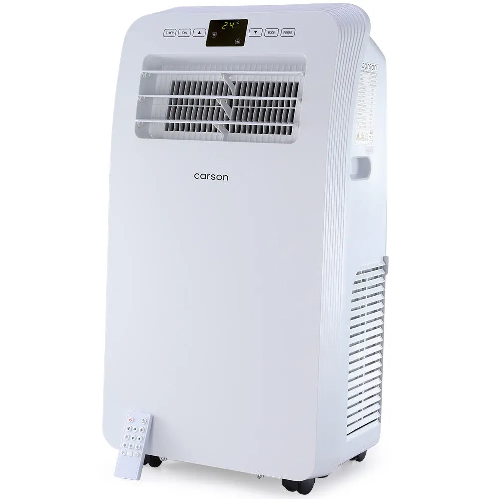 CARSON 2.9kW Portable Air Conditioner and Heater, with Dehumidifier & Fan Cooler