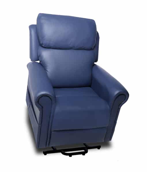 Quad Motor Royale Medical Chadwick Oxford Plush Leather Lift Chair