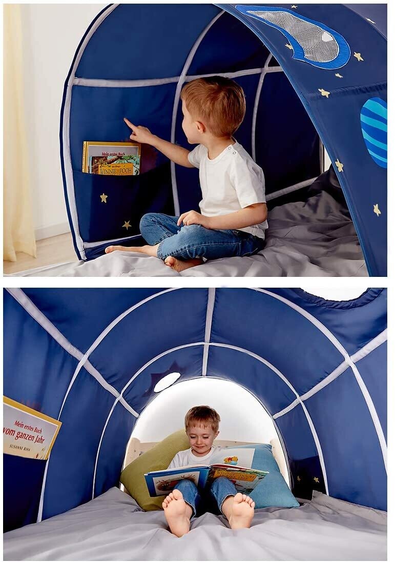 single bed with tent Star Kids Bed Tent