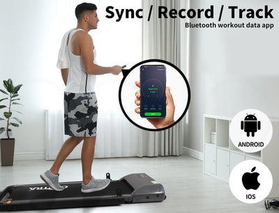 Centra Electric Treadmill Walking Pad with Handle