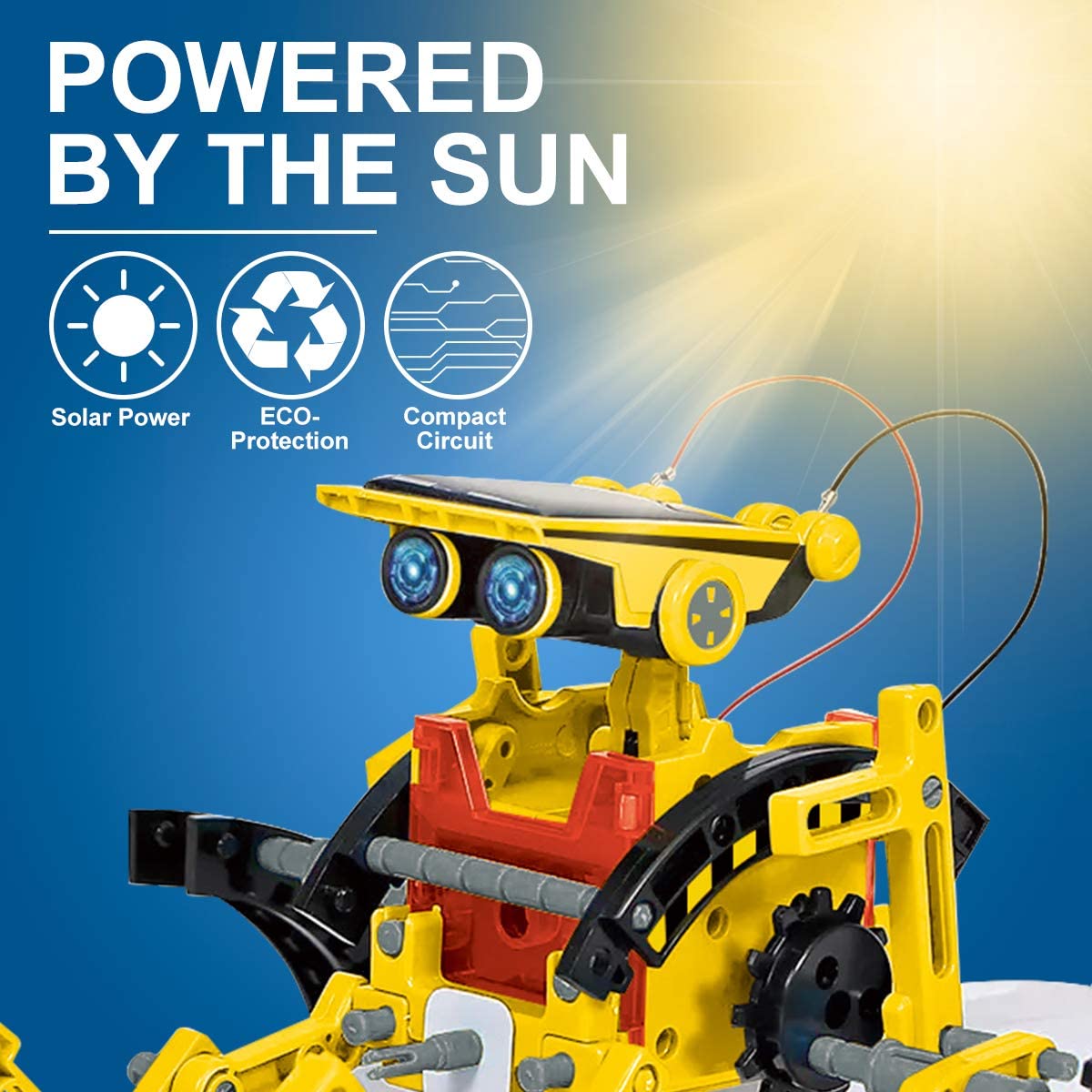 REMOKING Educational Solar Robot Kit