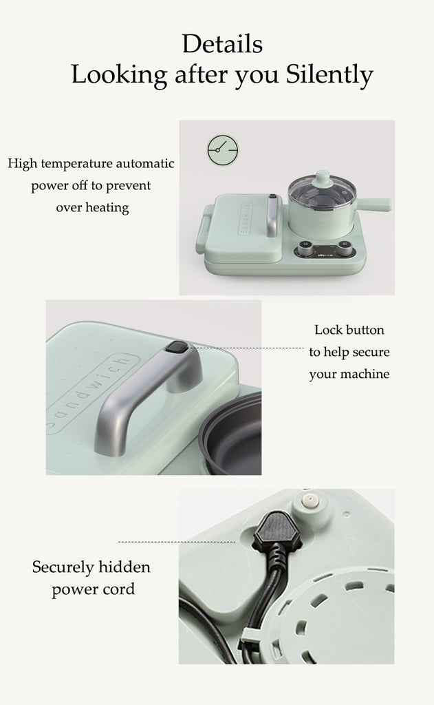 BEAR Multifunctional Breakfast Machine