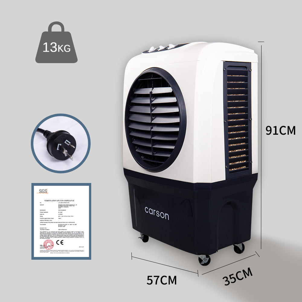 CARSON Air Cooler 4-in-1 Evaporative Portable Commercial Fan Industrial Workshop