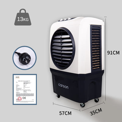 CARSON Air Cooler 4-in-1 Evaporative Portable Commercial Fan Industrial Workshop